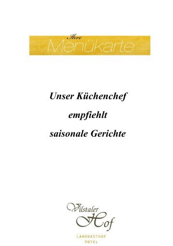 Gerichte aus dem Vilstal - Rehschnitzel-Burger-Hirschbraten-Rahmschwammerl-Salat Pute
