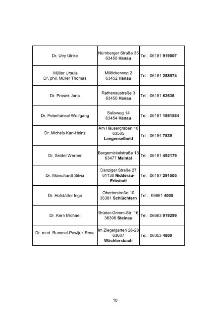 Gemeindepsychiatrisches Netzwerk im MKK - des Main-Kinzig-Kreises