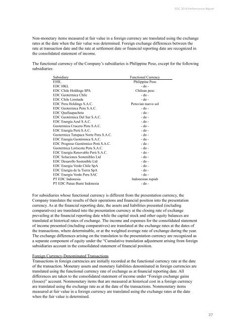 2014 Financial Statement