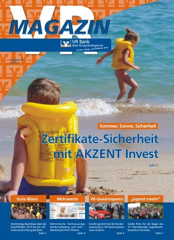 Sommer 2011 - VR Bank Main-Kinzig-Büdingen eG