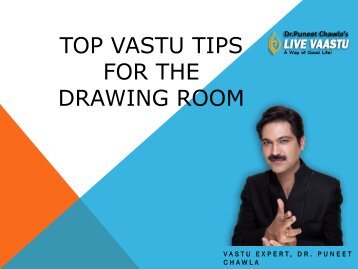 TOP VASTU TIPS FOR THE DRAWING ROOM