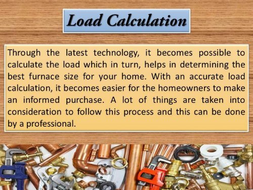 Important Factors in Furnace Installation