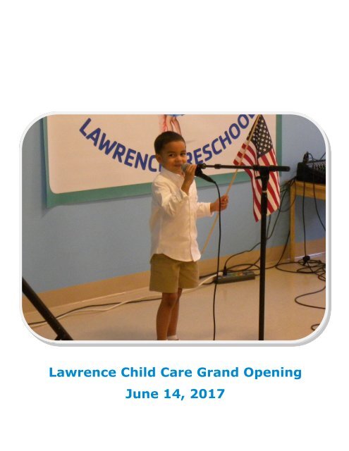 Child Care Grand Opening Slideshow