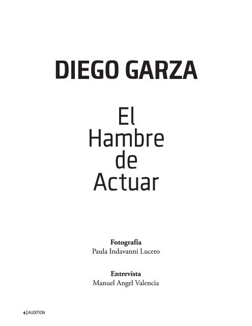 REVISTA AUDICIÓN 2DA EDICIÓN