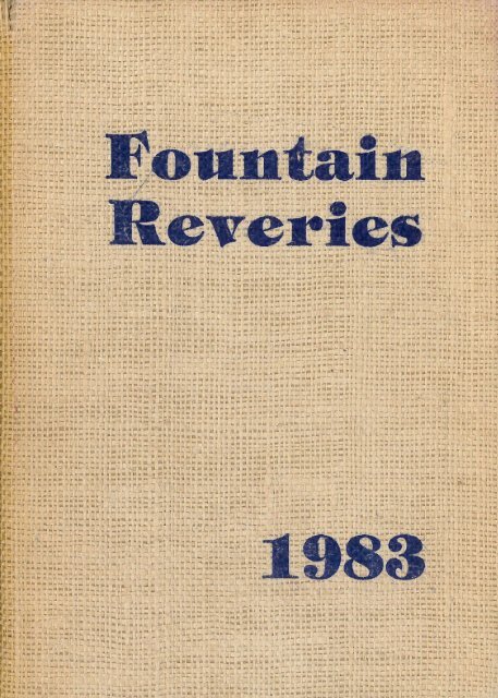 Georgia-Cumberland Academy - Fountain Reveries - 1983