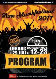 Tune Musikfestival 2017