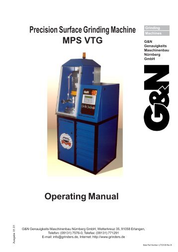 MPS VTG - Mate Precision Tooling