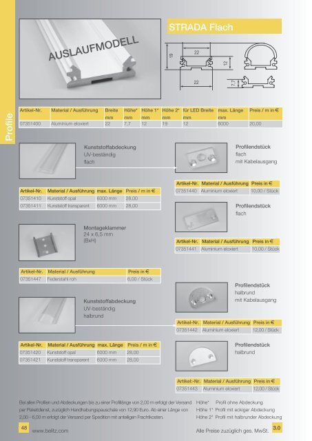 Belitz-LichtTechnologie-Produktkatalog