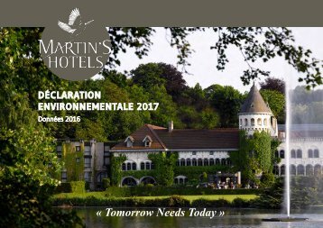 Martins Hotels - Déclaration Environnementale 2017