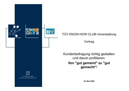 Kundenbefragung richtig gestalten - L·Q·M Marktforschung