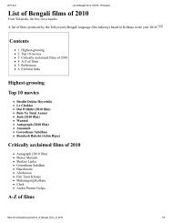 kolkata bangla movies 2014 list