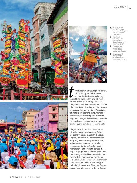 Sriwijaya Magazine Juli 2017