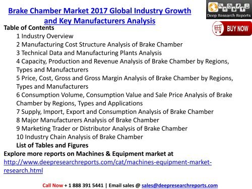 Brake Chamber Industry: 2017 Global Market Growth Trends, Size and 2022 Forecasts