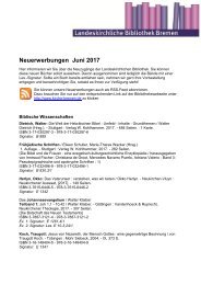 Biblio_Neuerwerbungen_Juni_2017