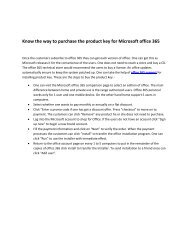 Know the way to purchase the product key for Microsoft office 365