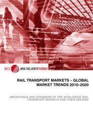 rail transport markets – global market trends 2010–2020