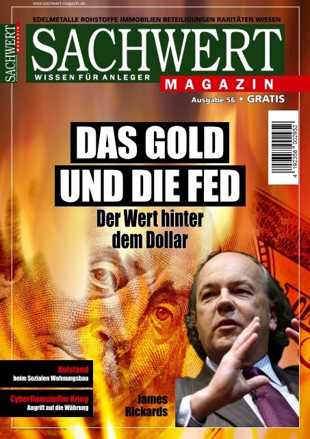 Sachwert Magazin - Ausgabe 56