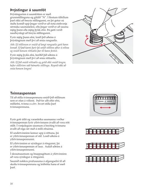 Pfaff Passport manual ICE