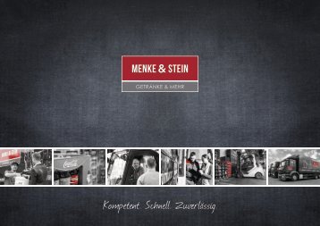 Menke & Stein Imagebroschüre