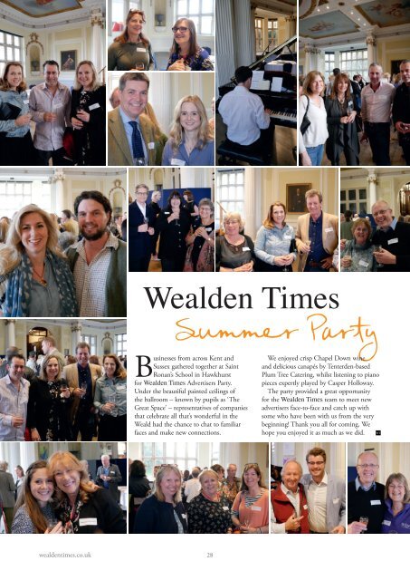 Wealden Times | WT185 | July 2017 | Interiors supplement inside