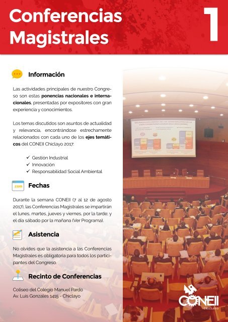 CONFERENCIAS