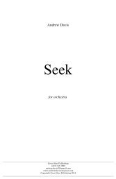 Seek (Final Score)