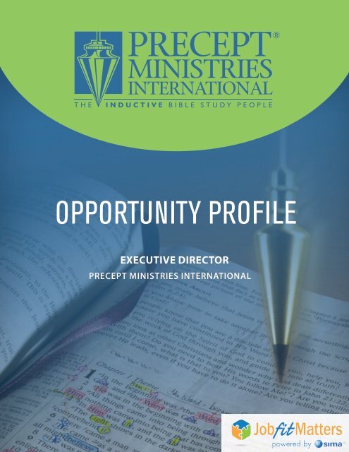 Precept Ministries International - Executive Director