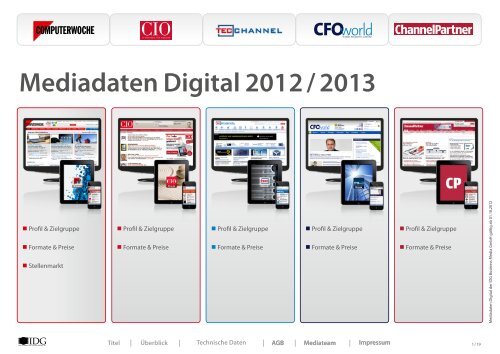 Finden Sie Die Mediadaten Zum Herunterladen Idg Business Media