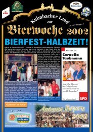 BIERFEST-HALBZEIT! - Bierfestzeitung