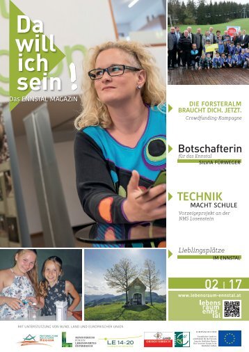 Da will ich sein! Das Ennstal-Magazin