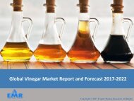 Global Vinegar Market Price Trends and Outlook 2017-2022