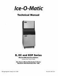 C106 - B Series Cuber Service Manual - Ice-O-Matic