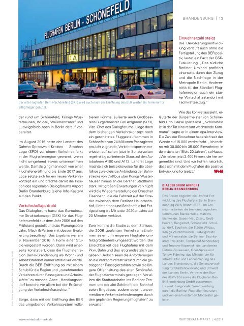 WIRTSCHAFT+MARKT 4/2017