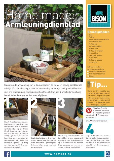 NAMACO Flevoland Woonmagazine, uitgave juli 2017