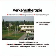 Therapie und Begutachtung: Brücken, Nahtstellen, Veränderungen ...