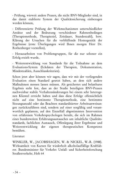 Therapie und Begutachtung: Brücken, Nahtstellen, Veränderungen ...