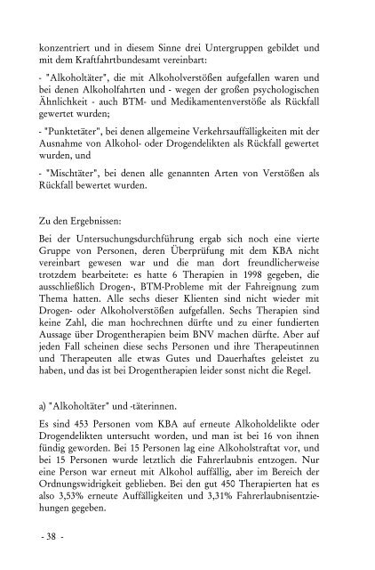 Therapie und Begutachtung: Brücken, Nahtstellen, Veränderungen ...