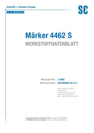 Märker 4462 S - Schmidt+Clemens