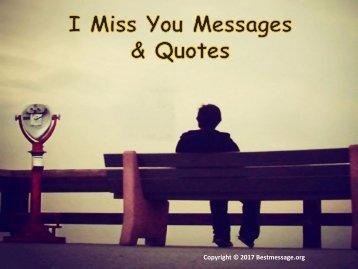 Romantic Miss You Messages and Quotes for Whatsapp