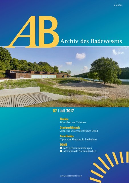 AB Archiv des Badewesens Juli 2017