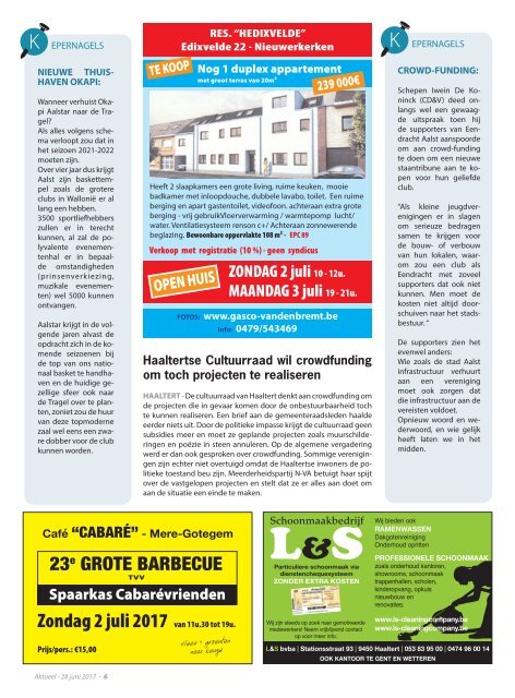 Editie Aalst 28 juni 2017