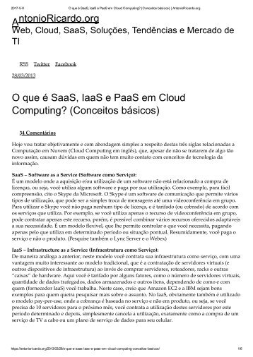 O que é SaaS, IaaS e PaaS em Cloud Computing_ (Conceitos básicos) _ AntonioRicardo