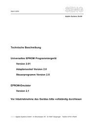 Technische Beschreibung Universelles EPROM Programmiergerät ...