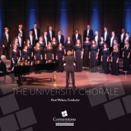Cornerstone University Chorale Europe 2017 Tour