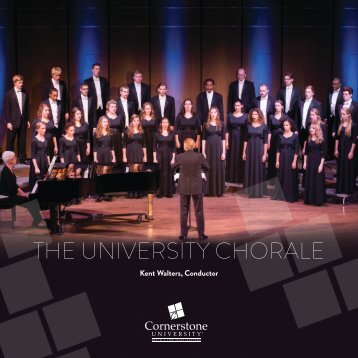 Cornerstone University Chorale Europe 2017 Tour