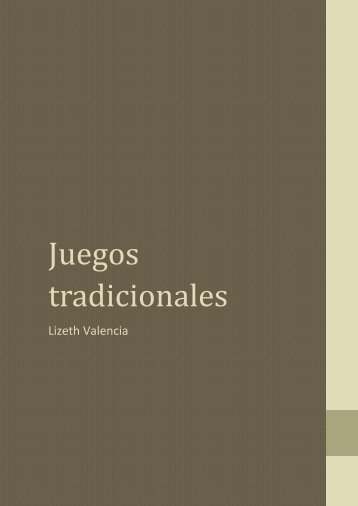 Juegos tradicionales