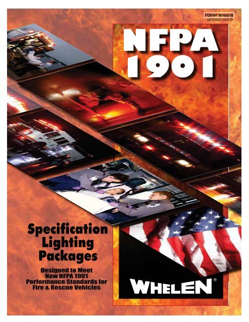 certificate of compliance with nfpa 1901 - Whelen Engineering