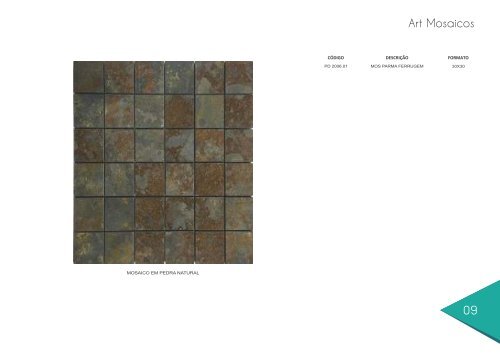 ART MOSAICOS - CATALOGO 2017  