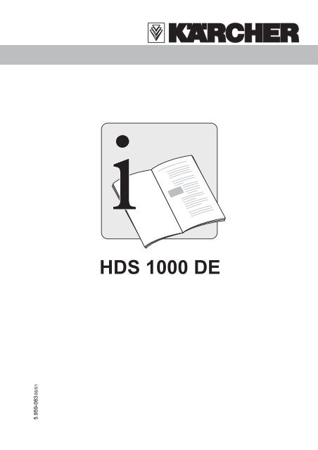 HDS 1000 DE - Endress & Reiser