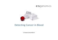 13.04.2016 - Epigenomics - Investor Presentation - April 2016